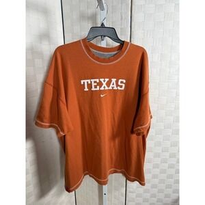 Nike Team Texas Longhorns Double Sided T Shirt Orange Gray XXL